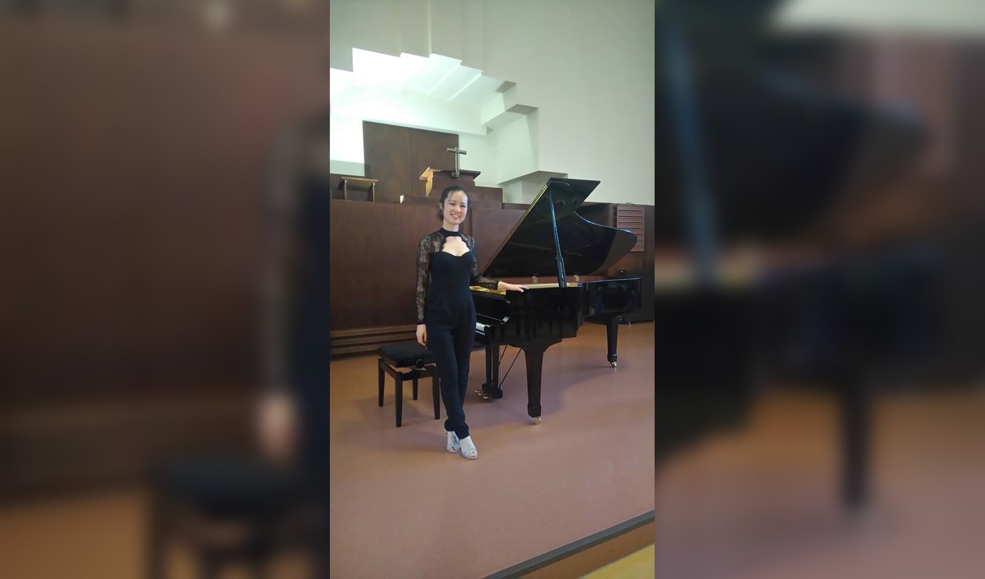 De Japanse pianiste Maya Anno bij de vleugel in De Paulus. | Foto PR