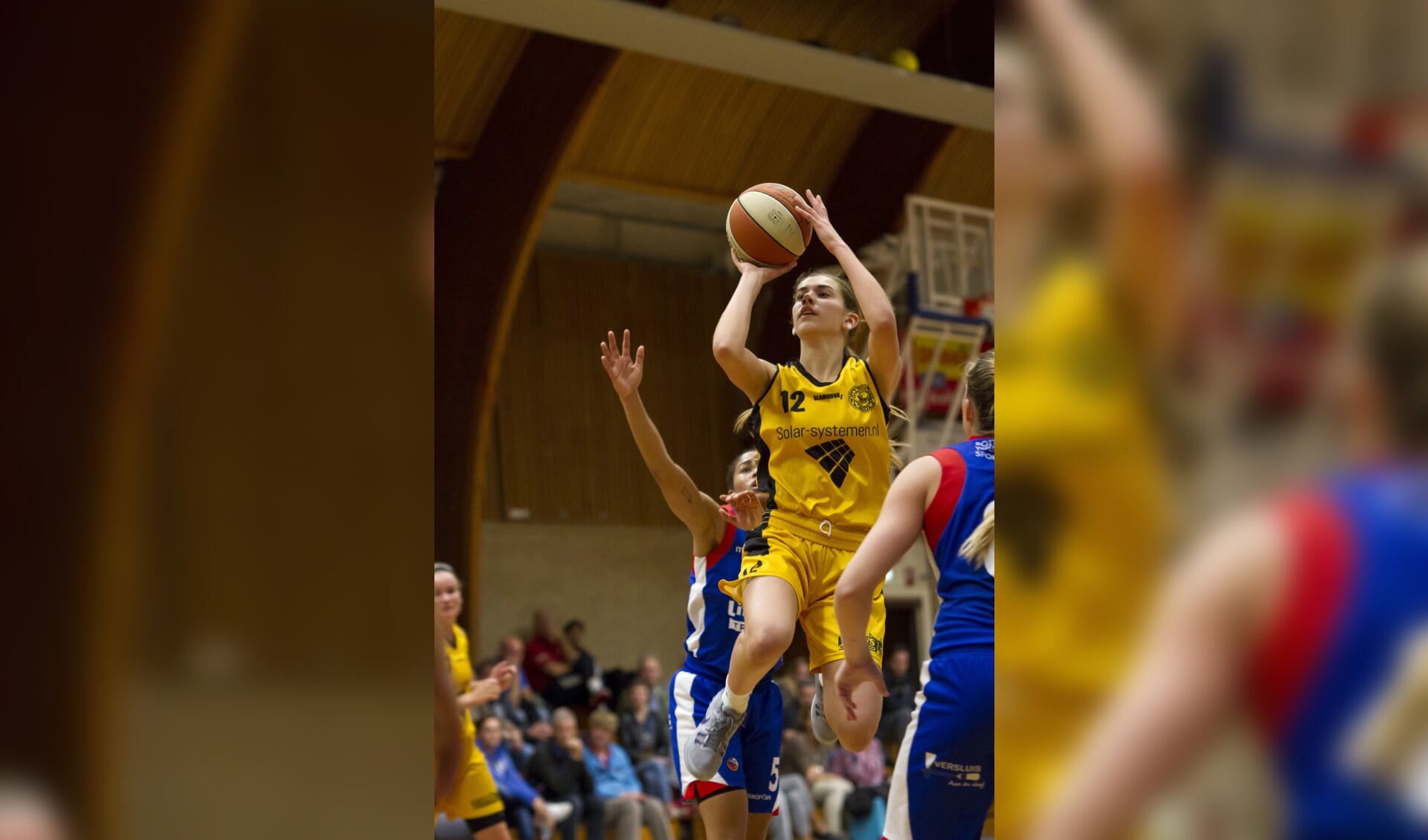 Noor Driessen was goed voor 18 punten en 8 rebounds. | Foto: Archief