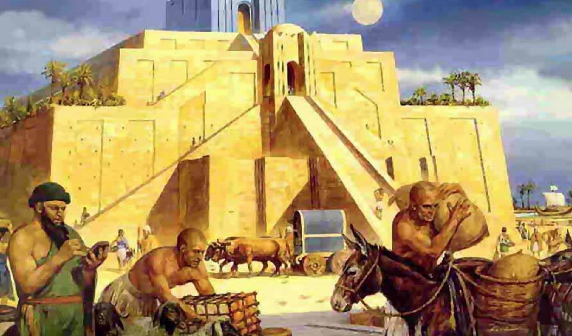 De historische stad Nineveh telde prachtige paleizen en tempels.