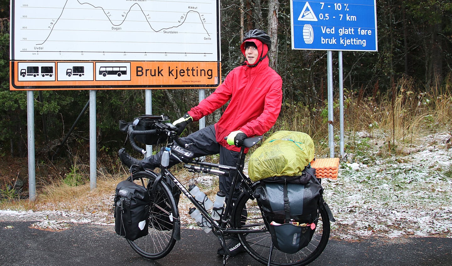 Matthijs Kralt is een mooie fiets ervaring rijker. Voorjaar 2018 volgt het andere traject.