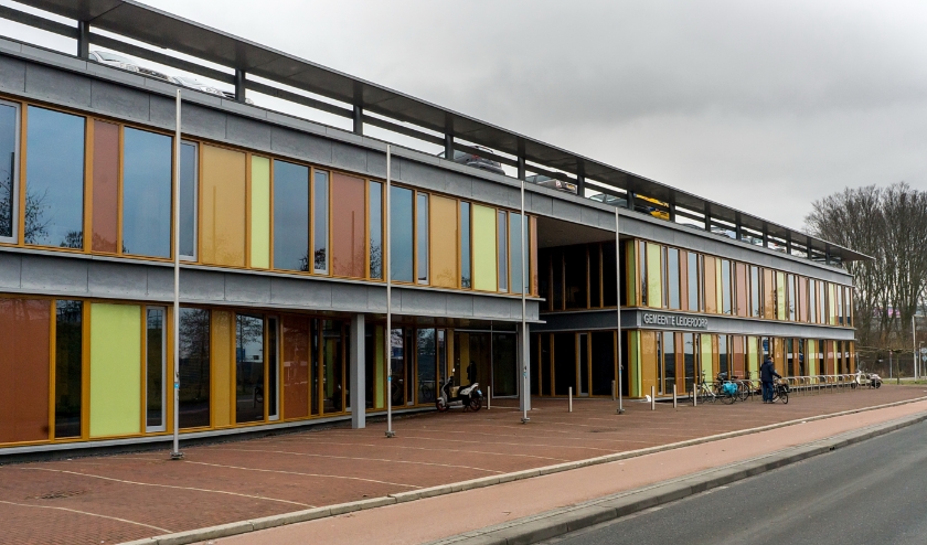 Het gemeentehuis van Leiderdorp.