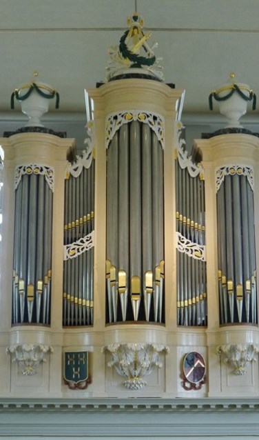 Het herstelde Lohman-orgel wordt op zaterdag 20 mei bespeeld door Hans de Jong. | Foto: pr. 