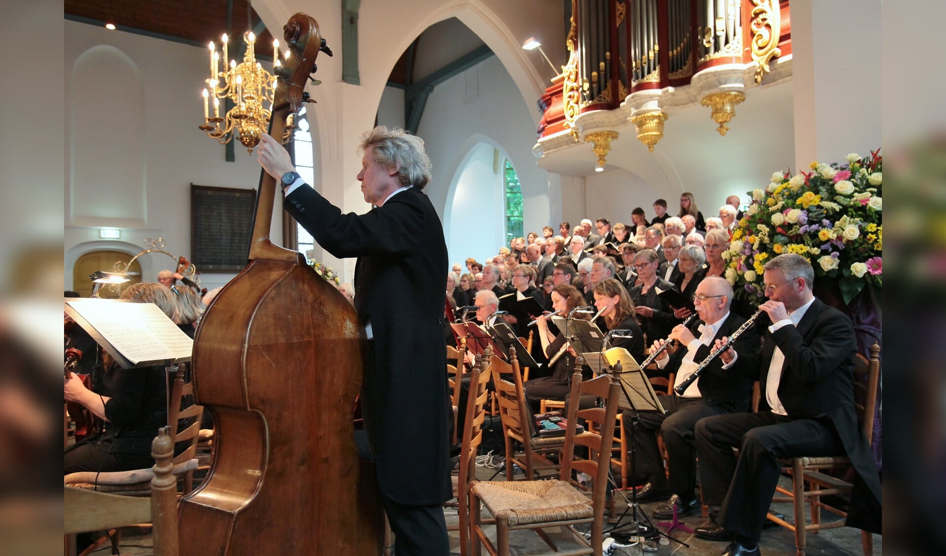 Musicoloog Jaap Hoogendoorn vertelt over de Matthaus Passion, op de foto gespeeld door Hallelujah. | Foto: pr.