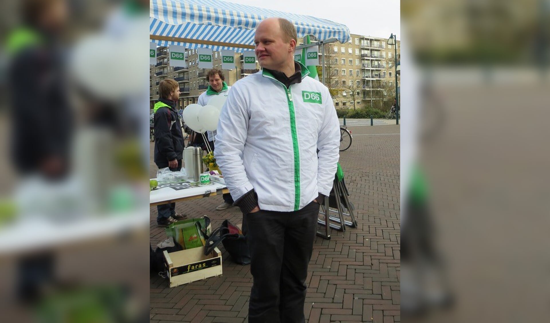 Elfred Bus wordt lijsttrekker van D66 Oegstgeest. | Foto PR