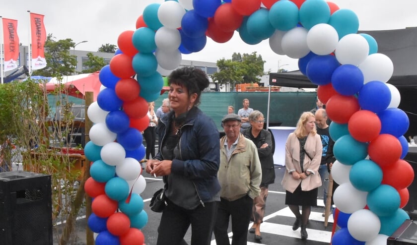 De Poolse Agatha betrad als eerste het officieel geopende complex.