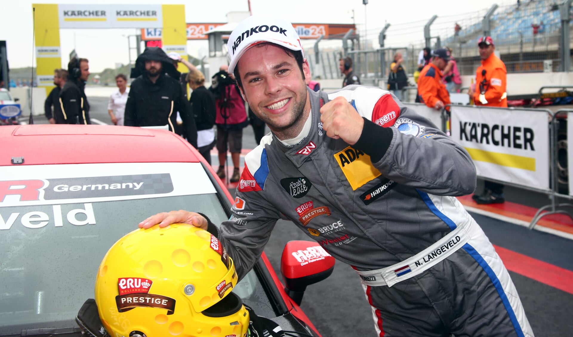 Niels Langeveld wint zijn tweede race (en thuiswedstrijd) in Zandvoort. | Foto: pr.