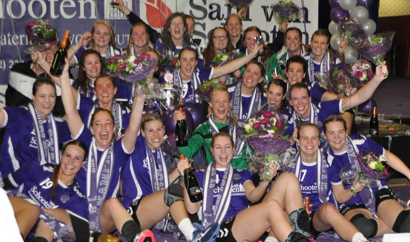 Na het kampioensfeest maakt Foreholte zich op voor de eredivisie. | Foto: pr.