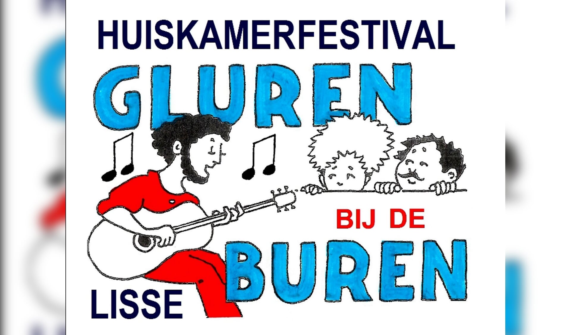 Het Huiskamerfestival Gluren bij de Buren wordt geopend door El Dorado bij winkelcentrum Poelmarkt.