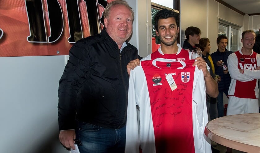 Zaterdag speelde Nick Permanand zijn laatste wedstrijd in het shirt van RCL 1| Foto: J.P. Kranenburg