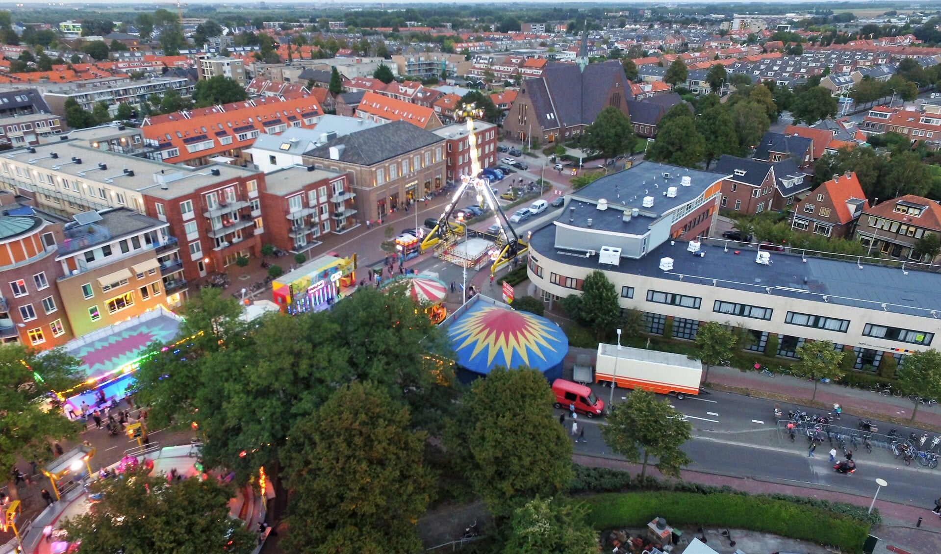 Ook de kermis is weer van de partij tijdens de Feestweek.