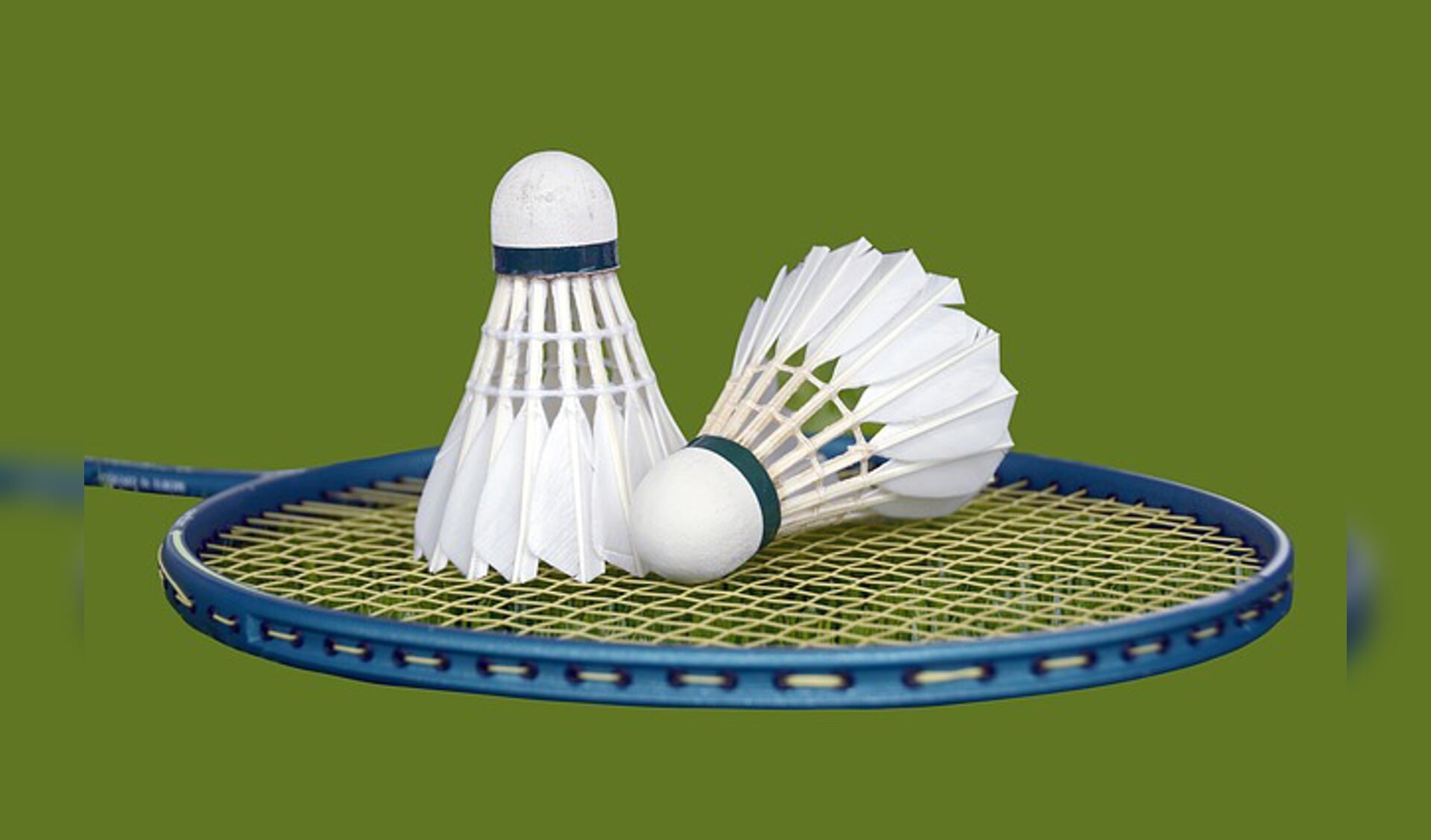 Kennismaken met badminton kan tijdens de instuif op 2 en 7 oktober.