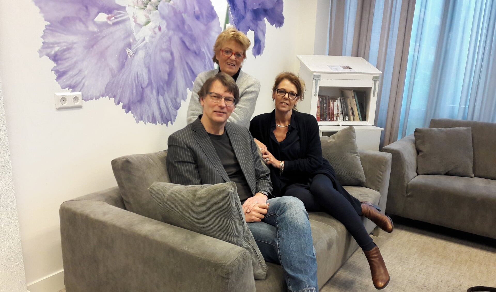 Johan Nouws, Leny Noteboom en Talitha Kaptein organiseren in februari de eerste van de reeks bijeenkomsten over autisme. | Foto: MV