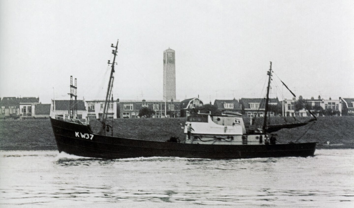 Een foto van de KW 37 'Orion' (Archief Willem van der Plas).