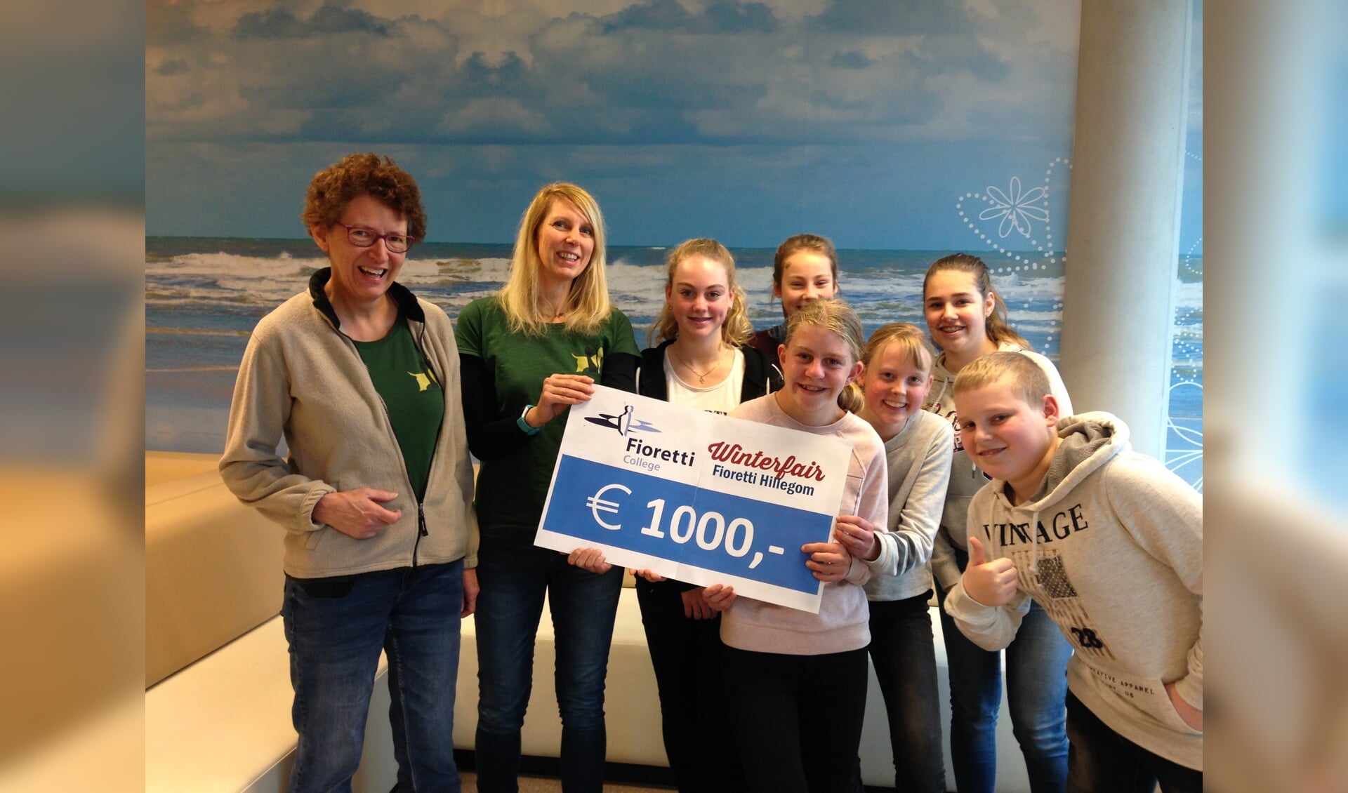 De winterfair leverde 1000 euro op voor het asiel!