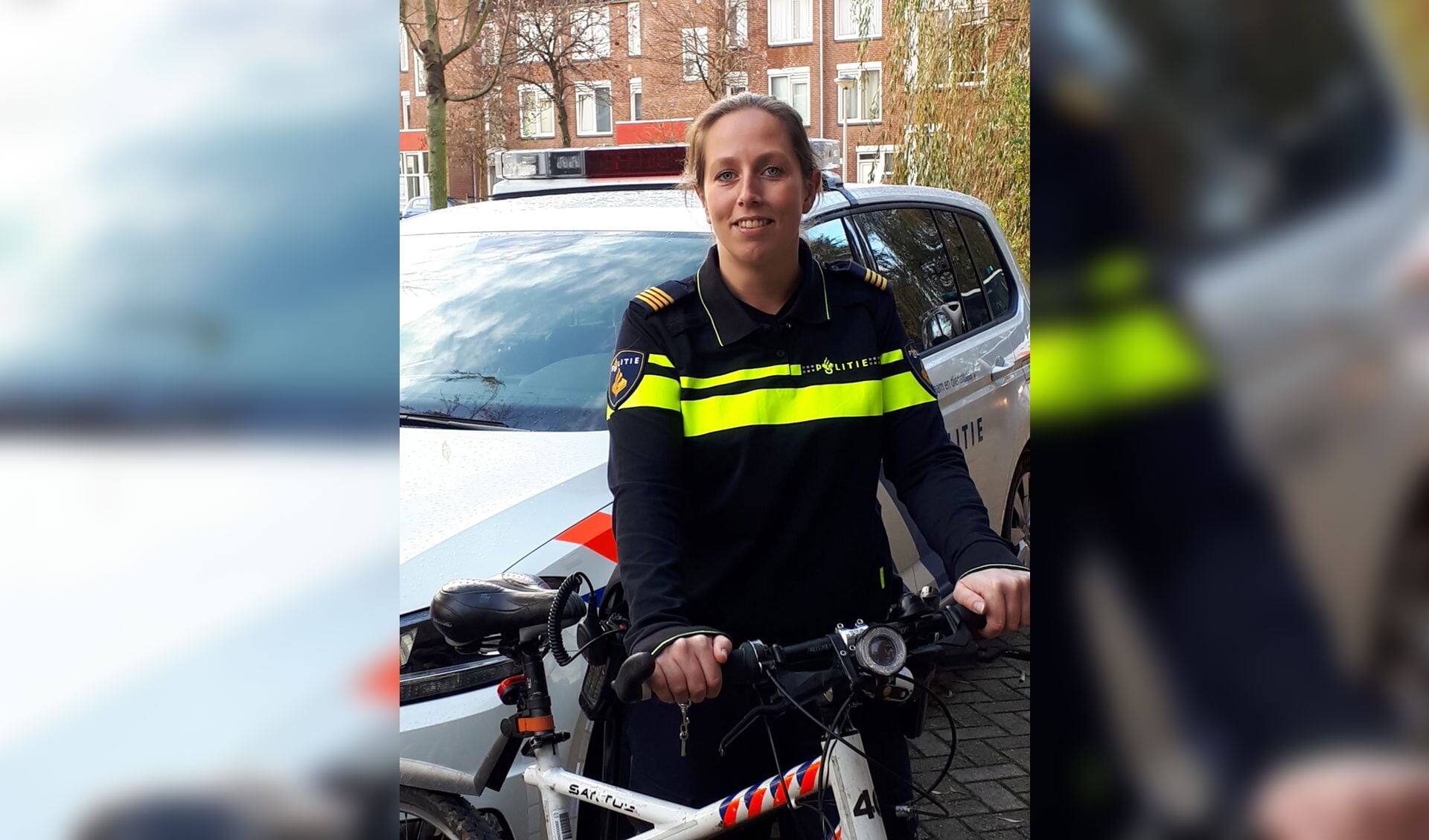 Patricia Molenaar is sinds enkele maanden wijkagent in Leiderdorp.