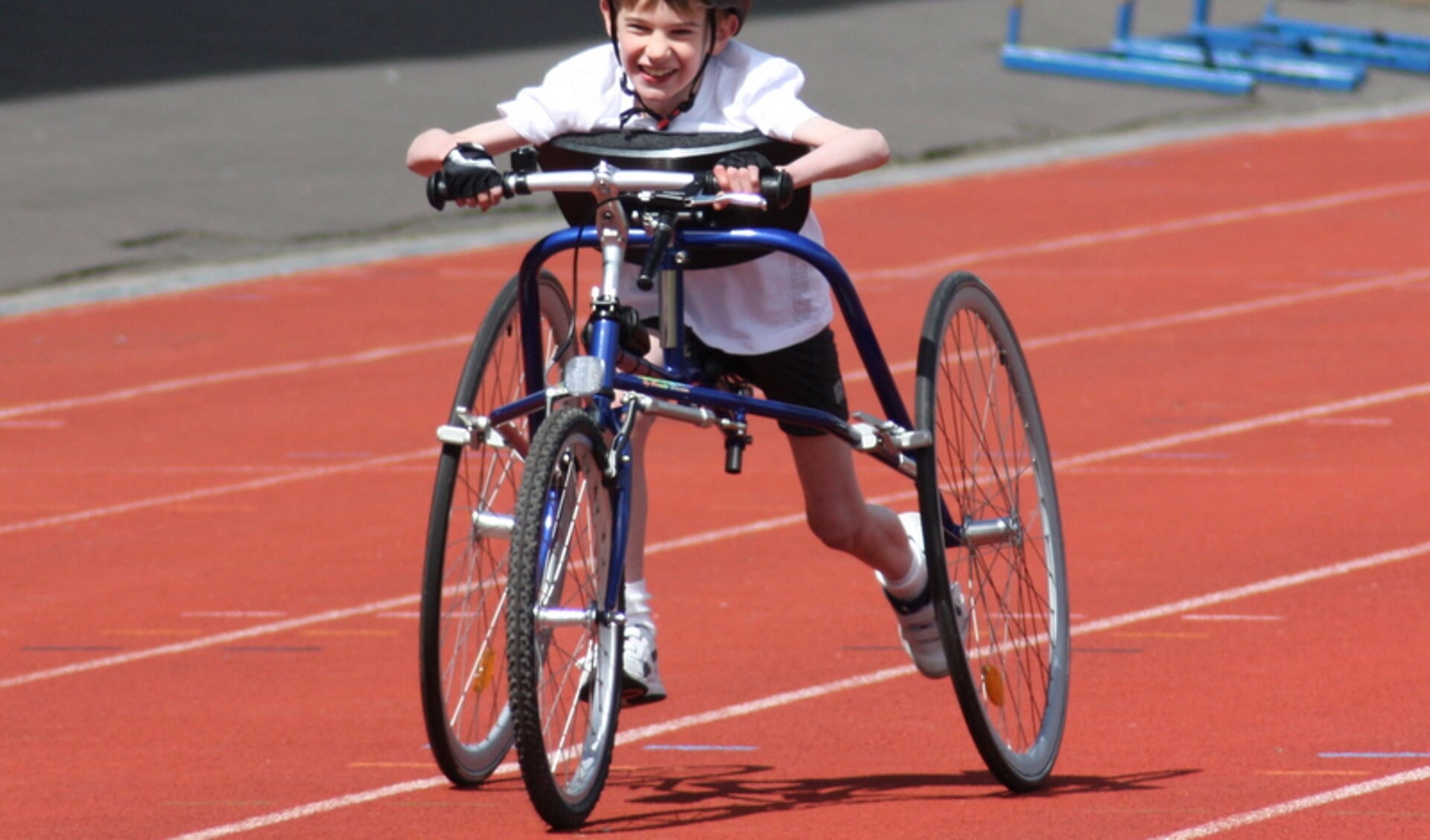 Met de racerunner kunnen atleten met een handicap toch hardlopen.  
