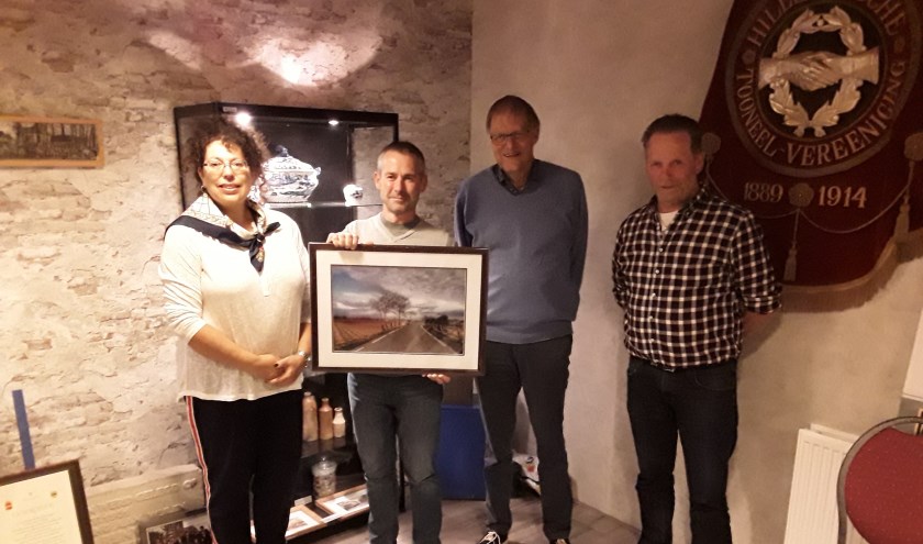 Vlnr: Jacolien van der Valk, Tony Whelan, Hans Lommerse en Gerard van der Post.| Foto: Jan Zeilemaker