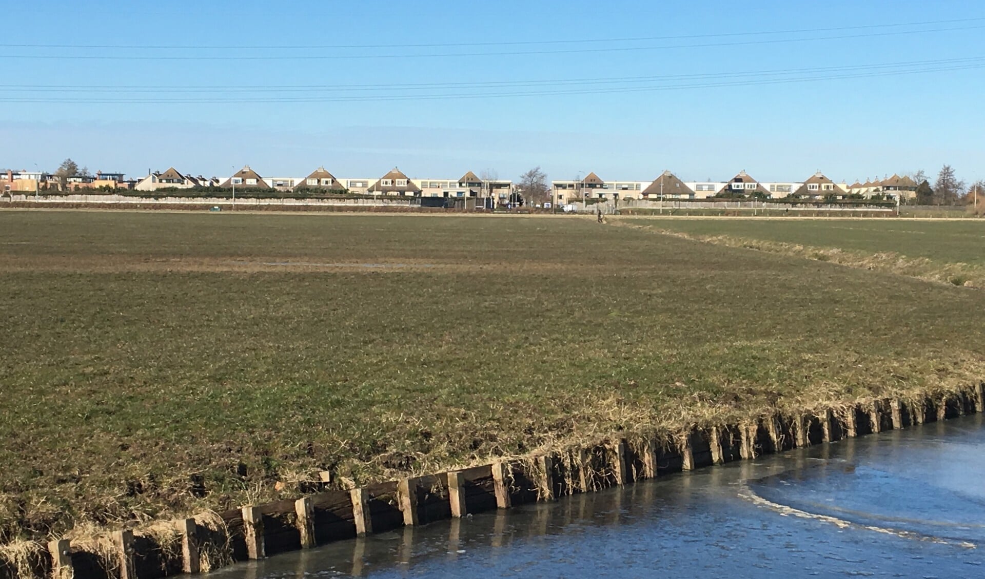 Over een fietspad door de Roodemolenpolder wordt al jarenlang gesproken. | Foto: pr.