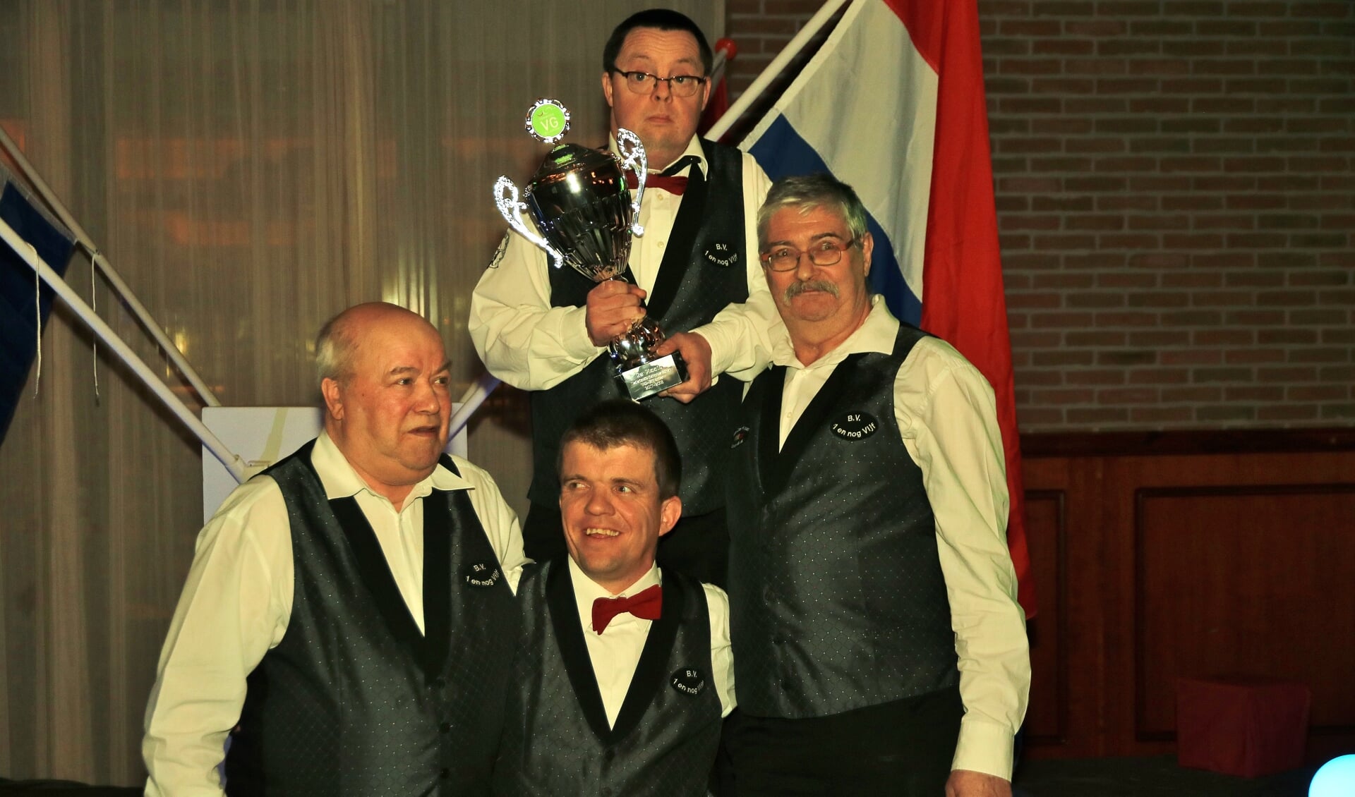 Team A, bestaande uit Ed den Elsen, Karel van Woudenberg, Jeroen Kramp, Menno Hazenoot en Niels Kromhout (ziek), behaalde de tweede plaats.