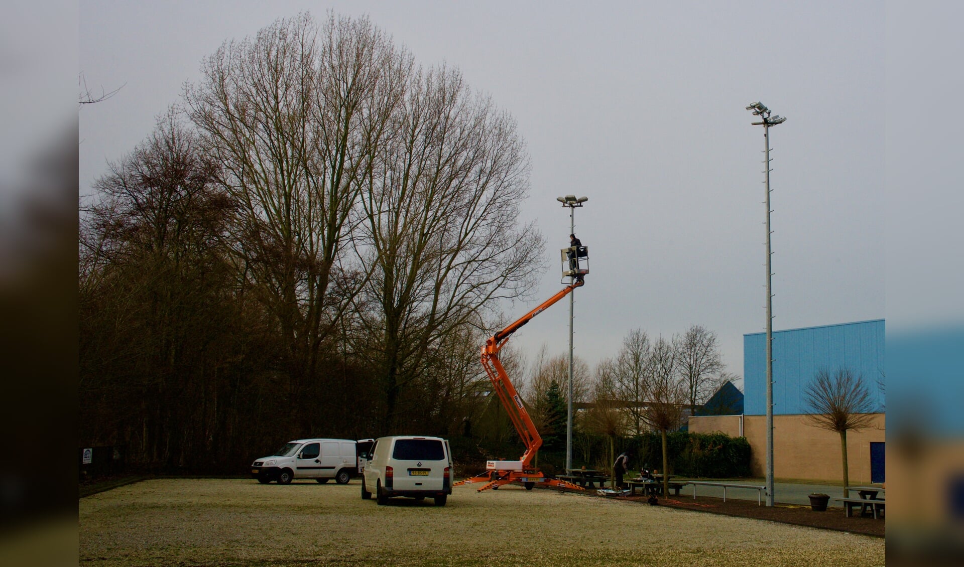 Bij de Vaste Voet zijn de oude lampen vervangen door nieuwe ledverlichting. | Foto: pr.