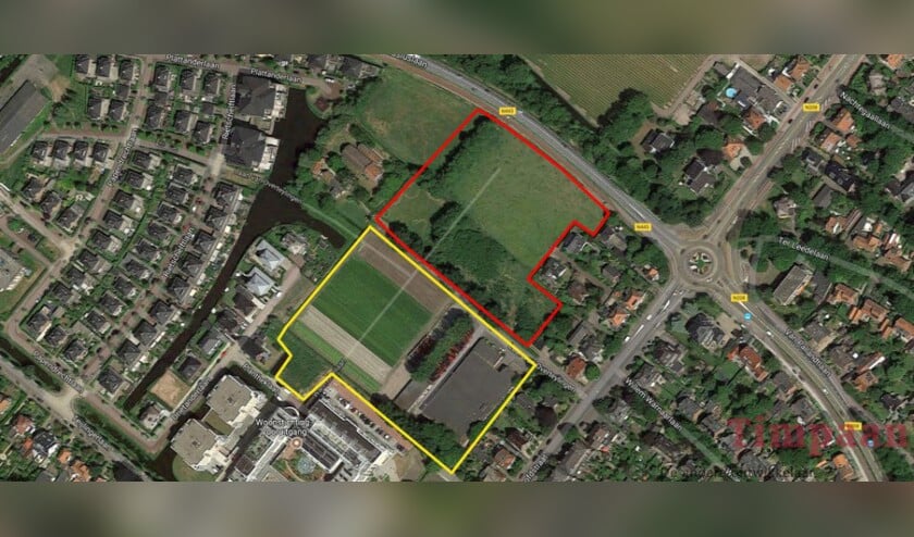In Sassenheim ontwikkelt Timpaan 56 nieuwbouwwoningen. Het project is gesitueerd aan de noordkant van Sassenheim, ten noorden van de Laan van Overteylingen. | Foto: pr./www.timpaan.nl