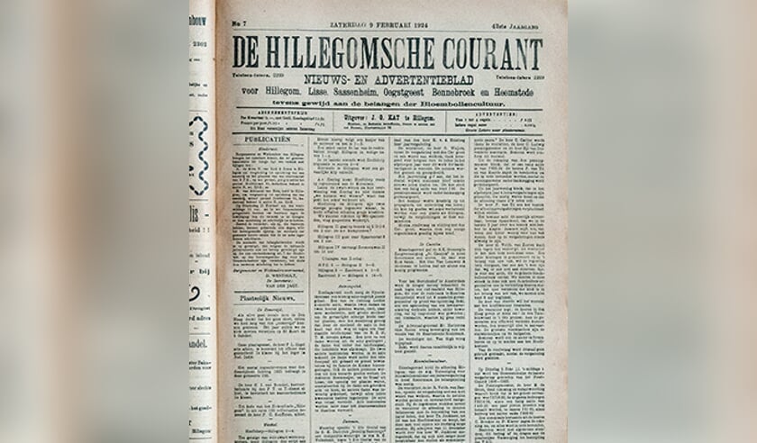 De voorloper van De Hillegommer. | Foto: Harry Prins, SVvOH