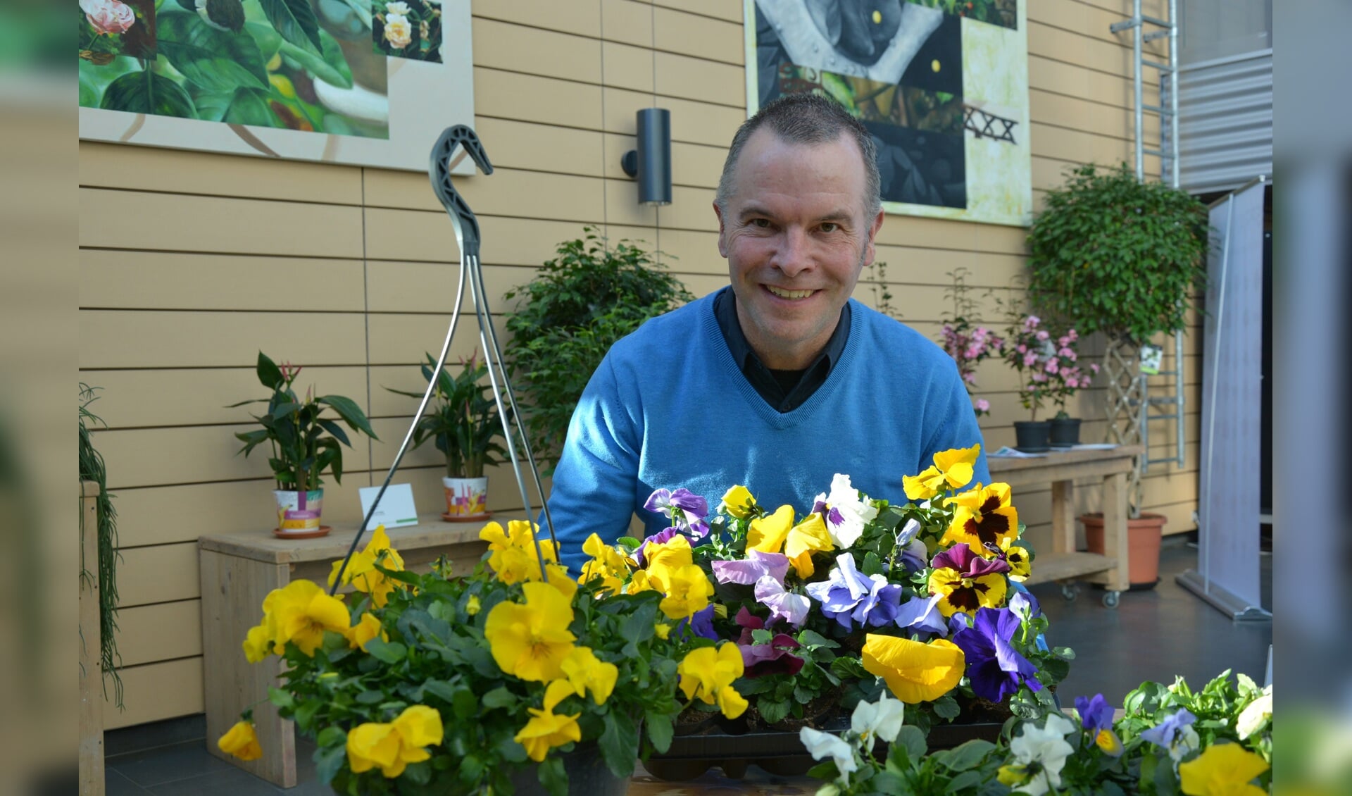 Marc Classens, assortimentsmanager potplanten Veiling Rhein-Maas.