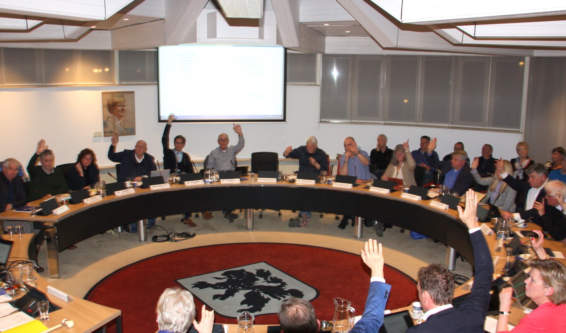 Deze keer eensgezindheid bij de gemeenteraad over de plannen van HVO. | Foto: Wim Siemerink