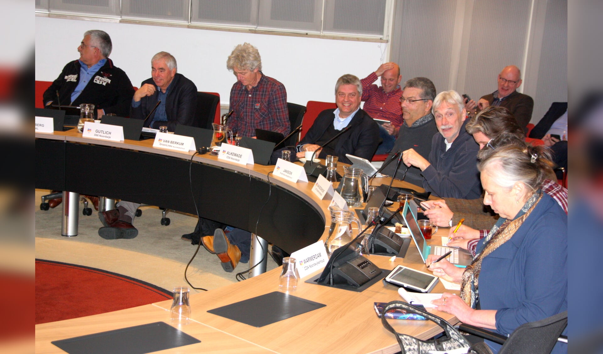Raadsleden uit Noordwijk en Noordwijkerhout werken al aan een gezamenlijke toekomst. | Foto: WS