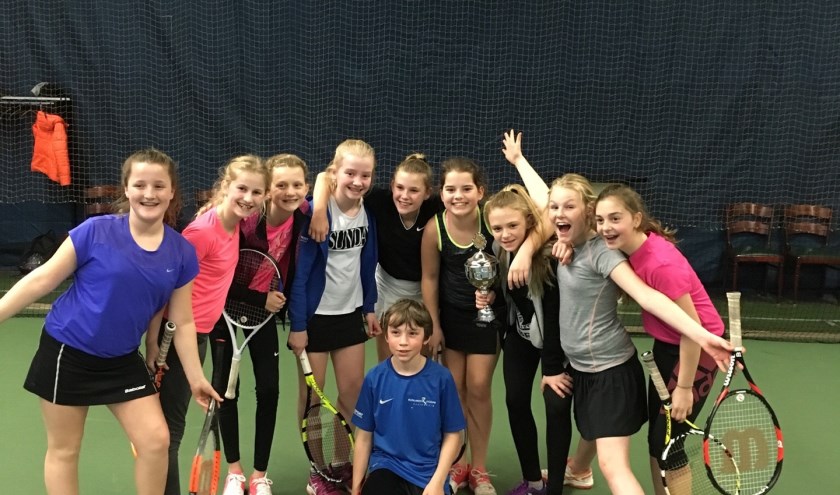 Het winnende team van groep 7/8: De Prinsenhof. | Foto: pr