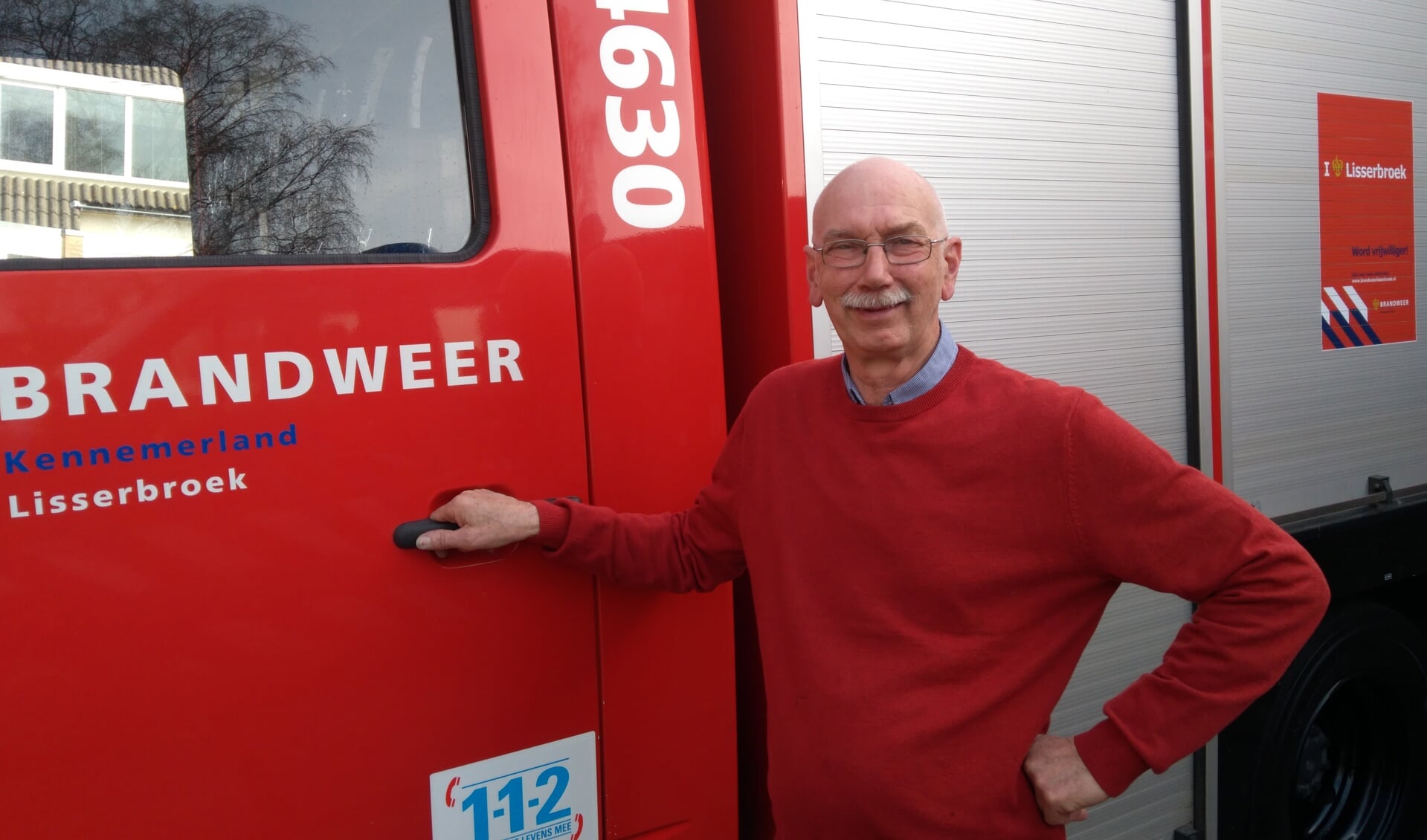 Henk van Voorst heeft afscheid genomen van zijn geliefde brandweer. Met 66 jaar is het welletjes, vindt hij.