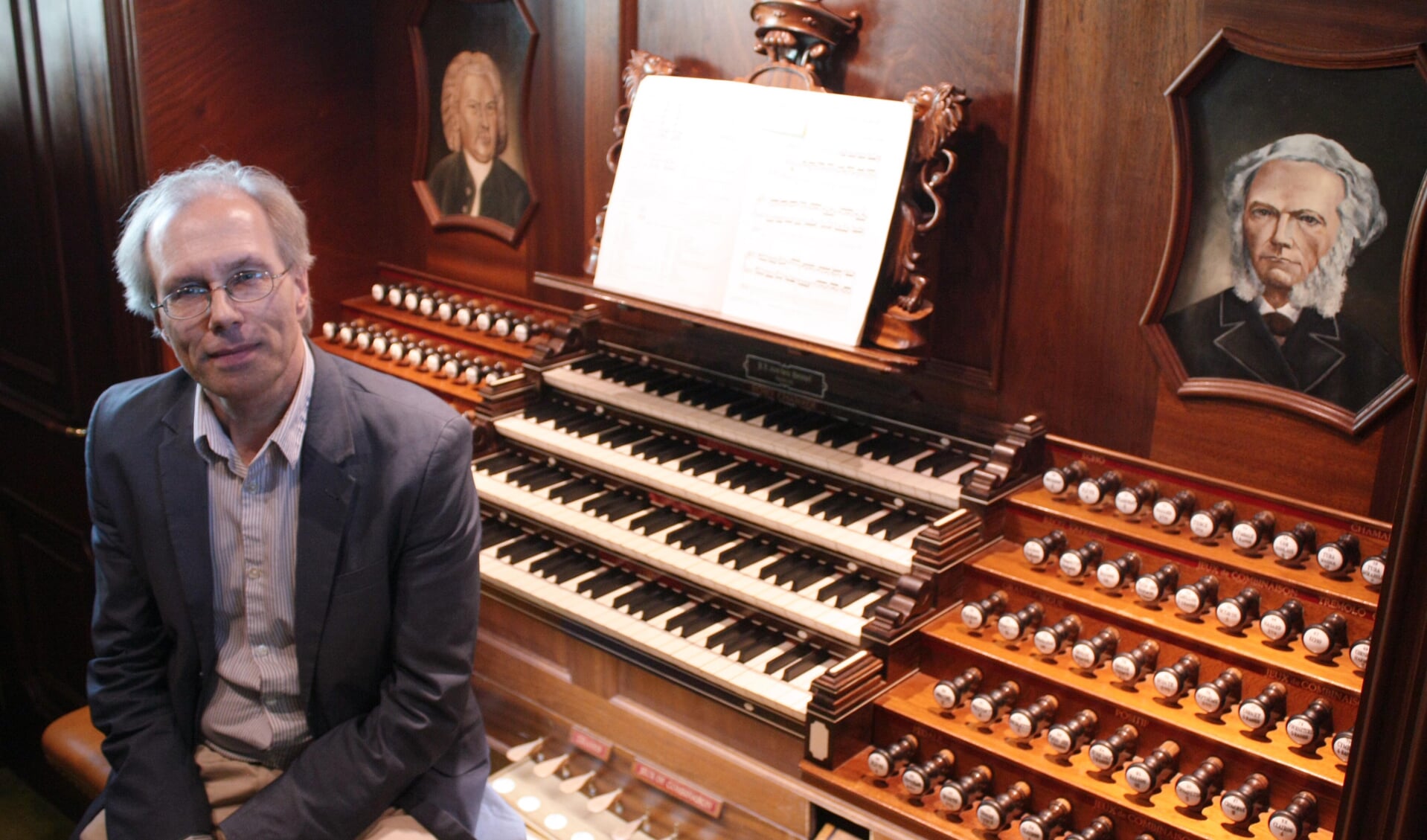 Jaco van Leeuwen speelt zaterdag 14 april op het Adema-orgel in de Sint-Agathakerk te Lisse.