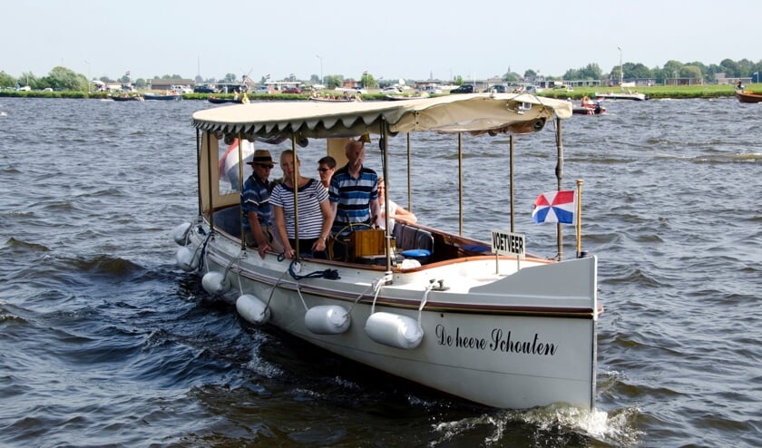 De heere Schouten uit 1908, het fraai gerestaureerde salonbootje dat vaart op 't Joppe.