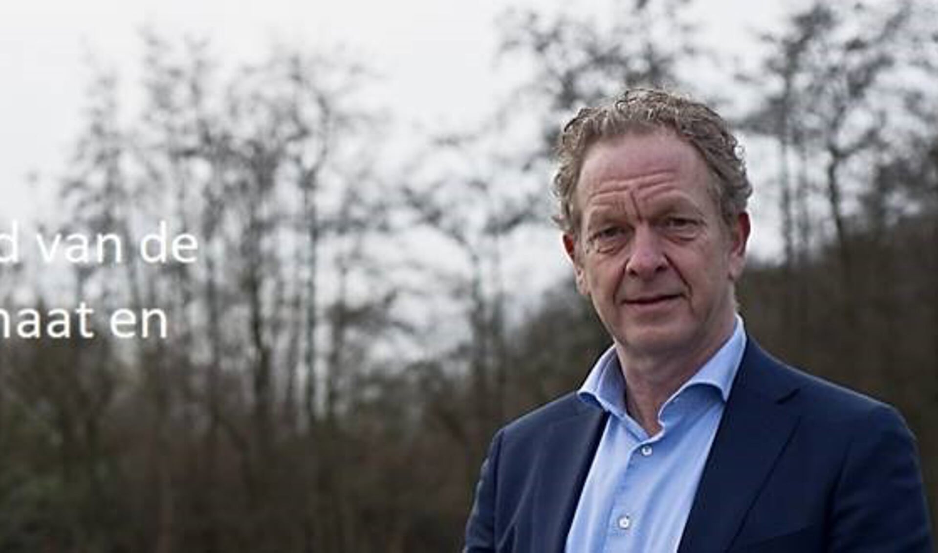 Aart Bolluijt, de nieuwe voorzitter van GroenLinks Leiderdorp. 