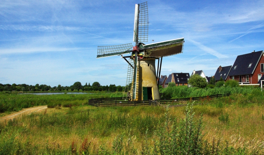 Ook de molens in Oegstgeest kunnen profiteren van de subsidieregeling. | Archieffoto