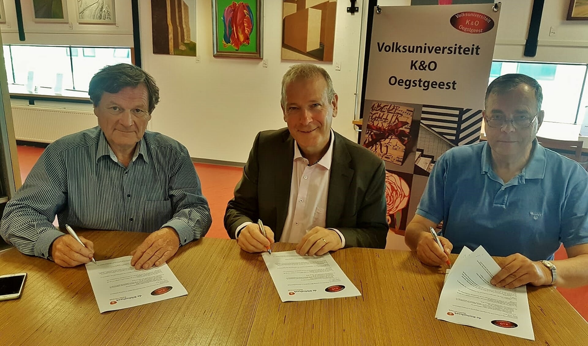 Van links naar rechts: Gerard Wuisman, Hans Portengen en Wim Visée. | Foto PR