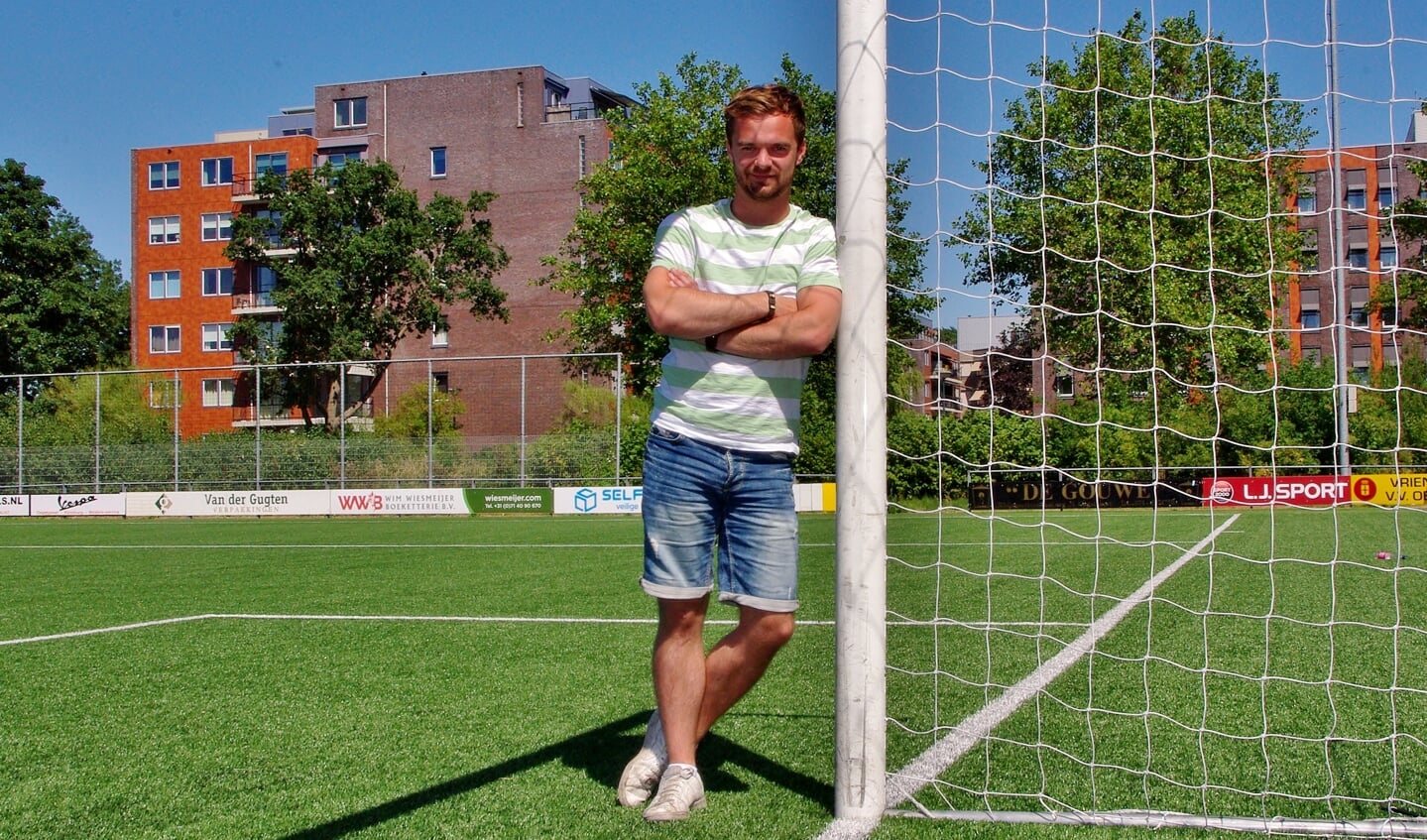 Thymen Kruider: 'We hebben als sportverenigingen veel laten liggen'. | Foto Willemien Timmers