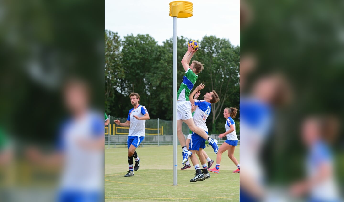 Tom van Glasbeek in actie.