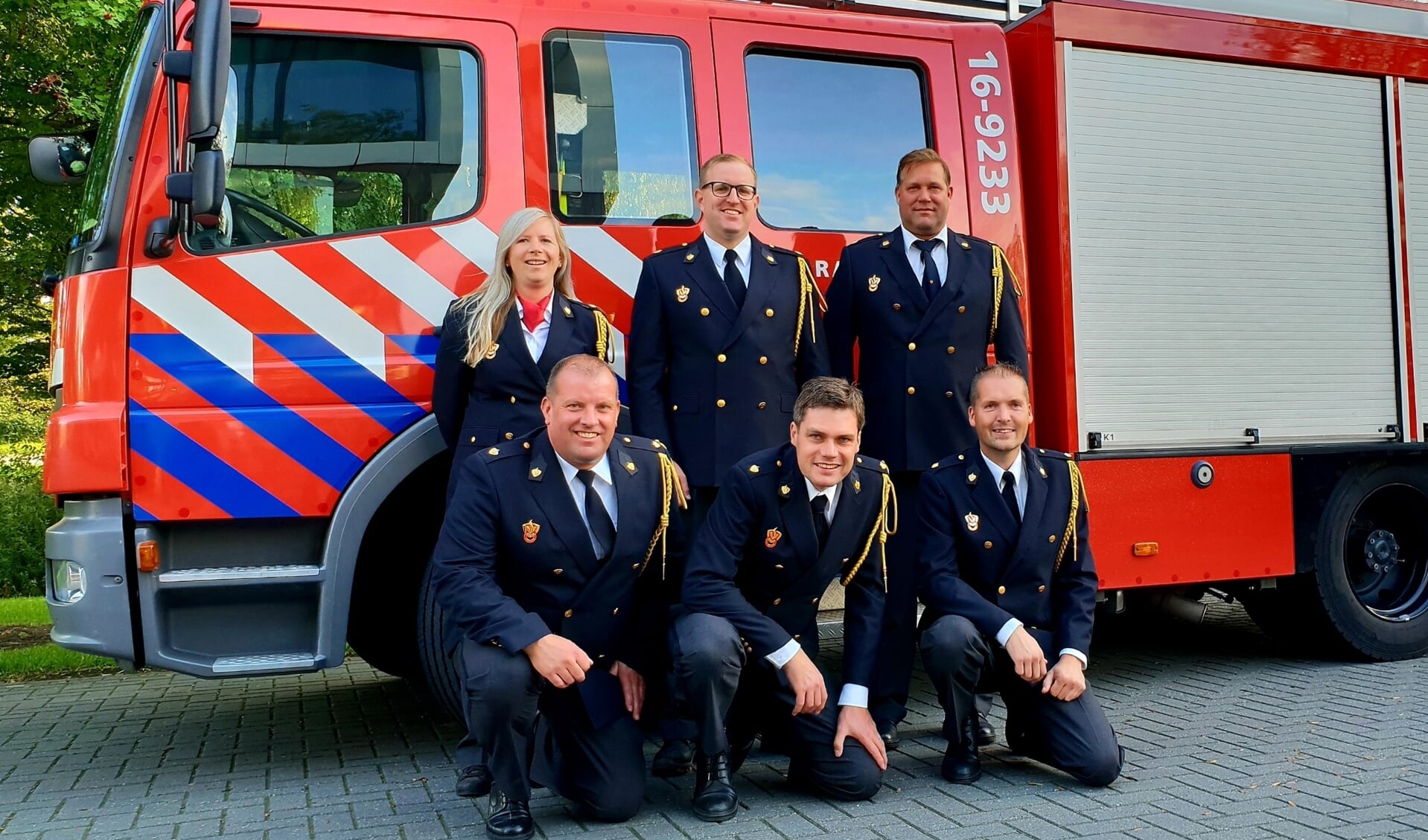 Het team van Brandweer Valkenburg is trots op de geleverde prestatie in Leeuwarden. 