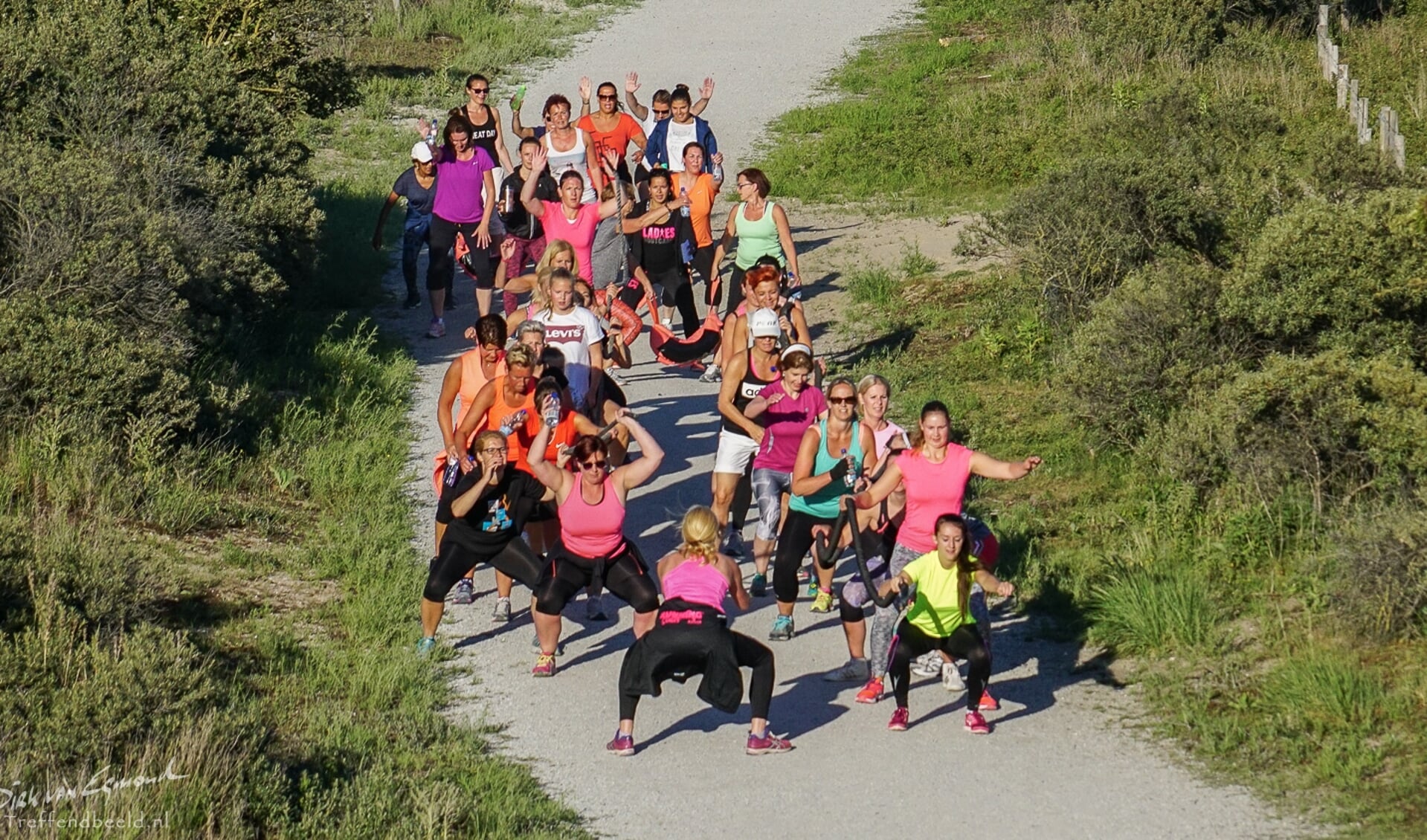 Ladies Bootcamp in de duinen