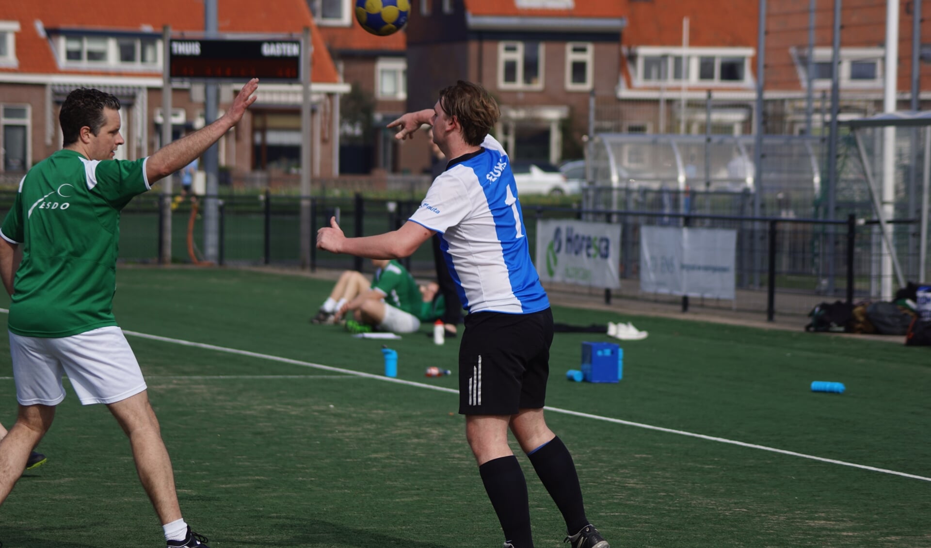Maurits van der Vos was met 3 punten één van de topscorers voor Fluks. | Foto: PR