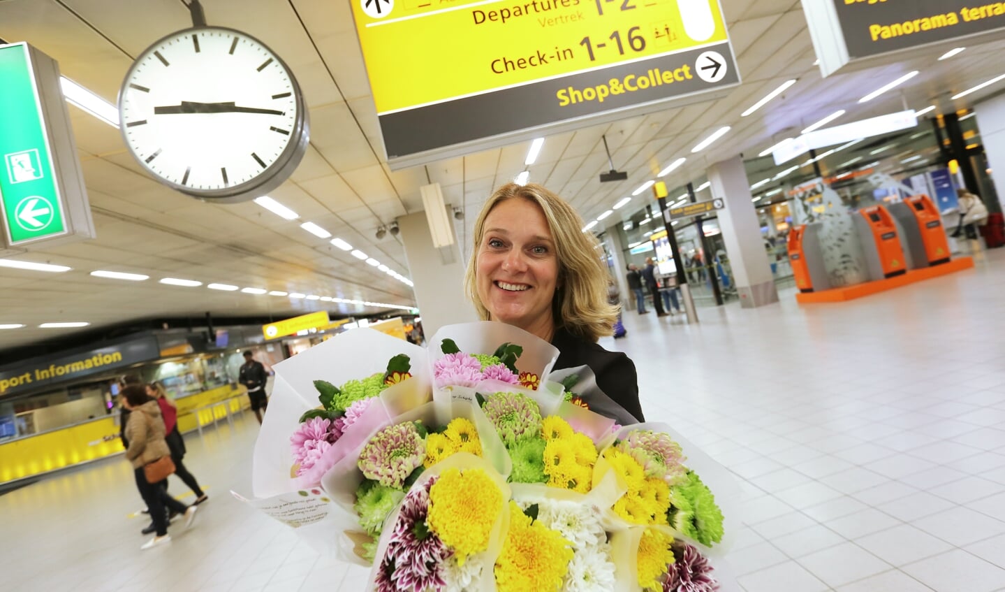 Brigitte Hagen is blij met het imago van de chrysant.