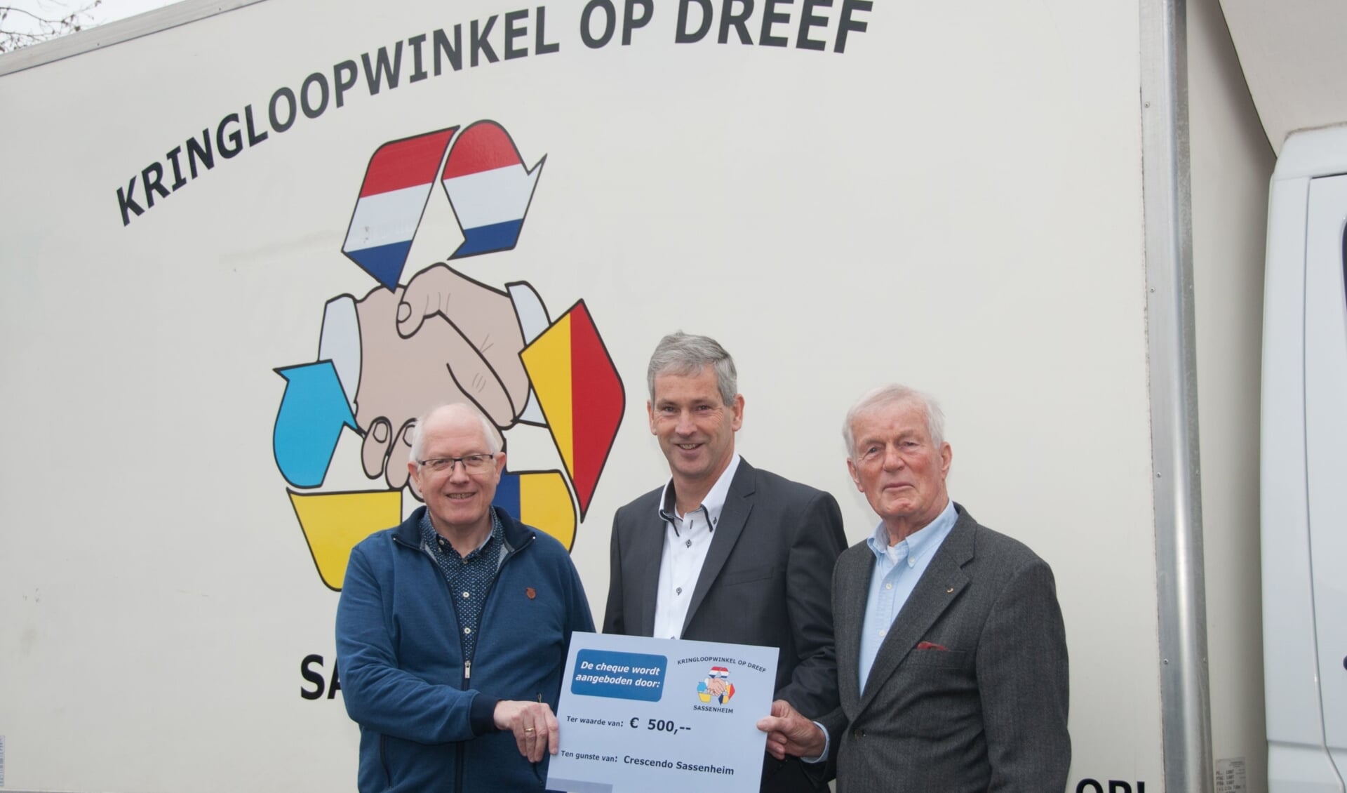 Jan Lindhout, Johan Faas en Krieno Bolt. | Foto: pr./Henk Maat