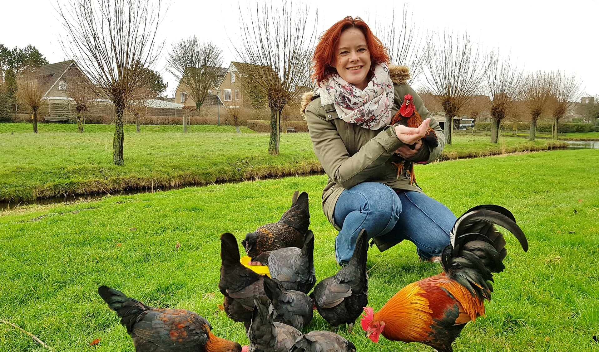 Ivonne Janka wil door het starten van een zorgboerderij iets voor anderen betekenen. | Foto Willemien Timmers
