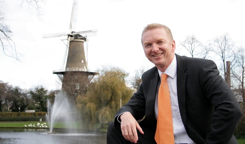 Robert Strijk in zijn Leidse periode. Foto: Peter van Evert.