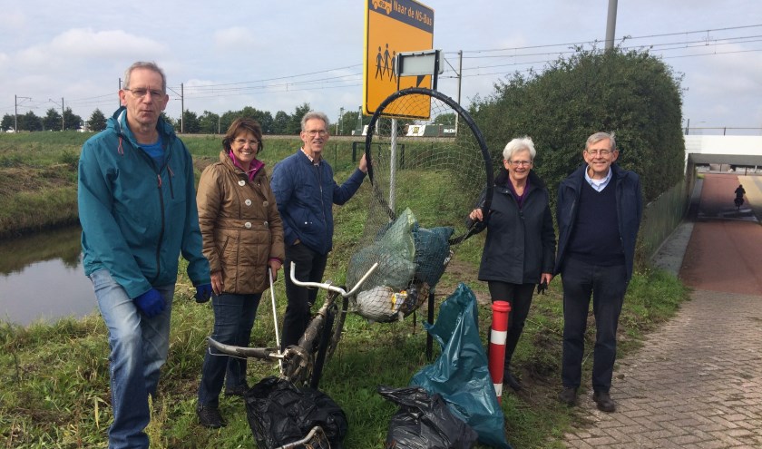 Helaas valt er nog genoeg zwerfafval te rapen... | Foto: PR