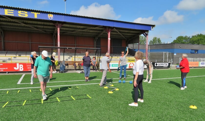 FC Oegstgeest heeft dit jaar zijn accommodatie ter beschikking gesteld aan de Vitalityclub.