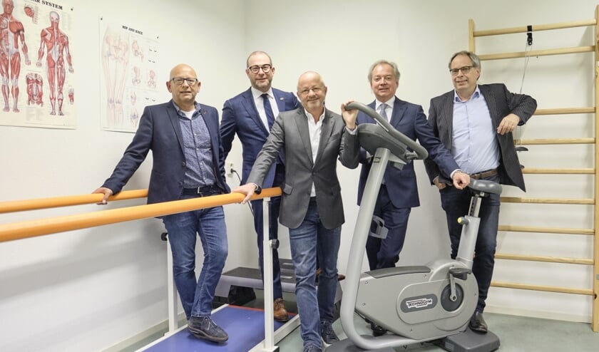 Vlnr Hans Brehler, Stephan Stokkermans, Marc Vieten, Lars Flinkerbusch, Hans van Steen. | Foto: PR