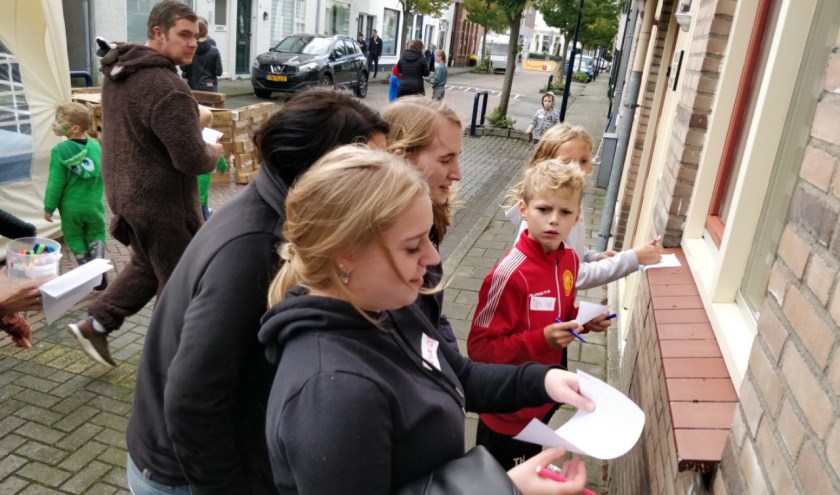 Dierenpuzzeltocht in de Bijdorpstraat.| Foto: PR