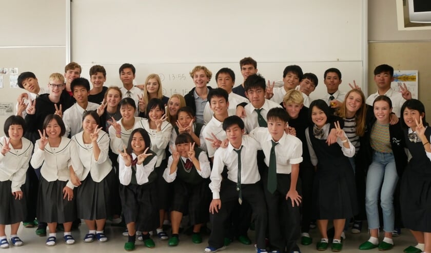 Mata-Ne! Tot januari 2020! Dan komen de Japanse leerlingen naar Noordwijkerhout. | Foto: pr